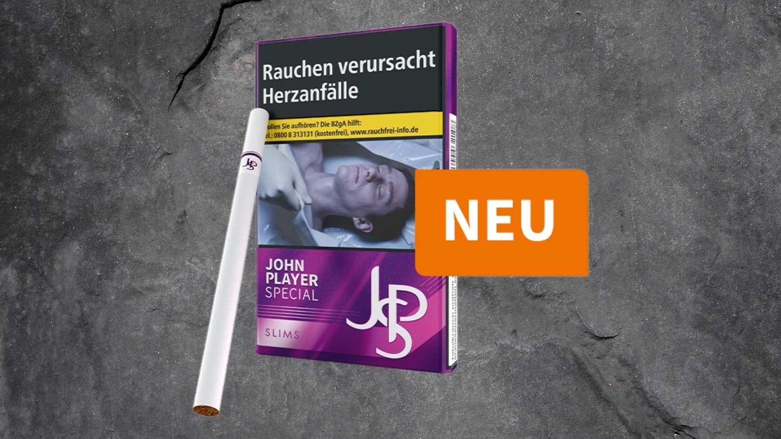 JPS Slims Purple Blog Banner Neuheit