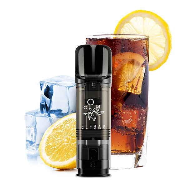 Elfbar Elfa Pods Cola 20mg – Erfrischender Cola-Geschmack -Pod mit Getränk