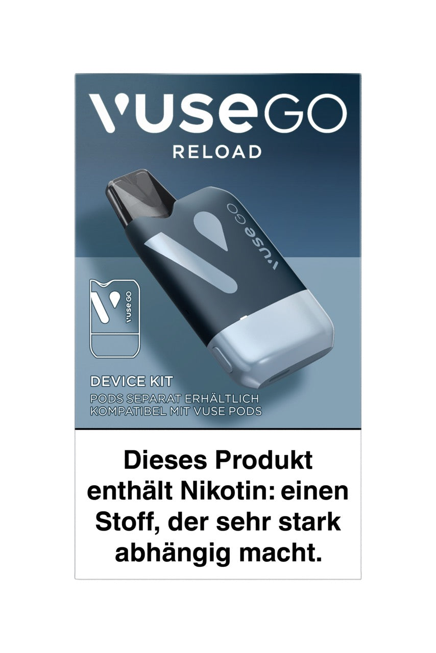 Vuse Go Reload Schwarz Verpackung front