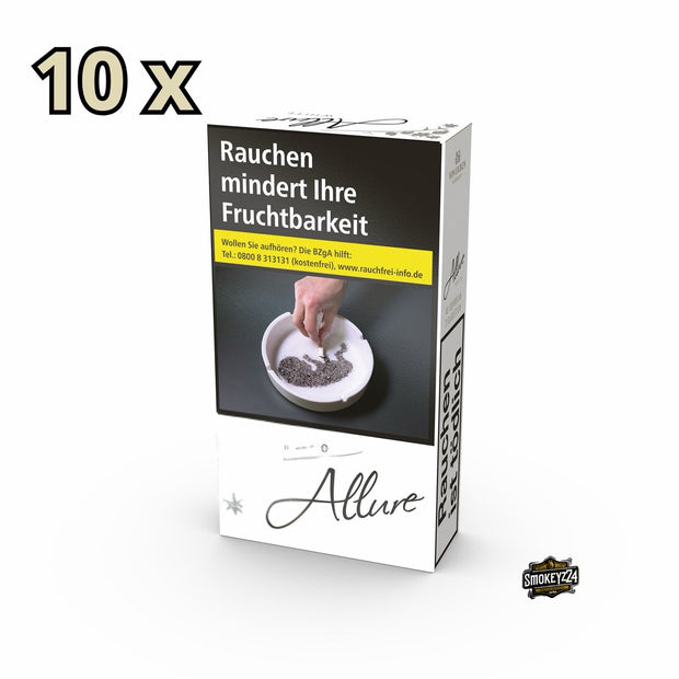 Allure White Zigaretten 100mm Super Slims Verpackung