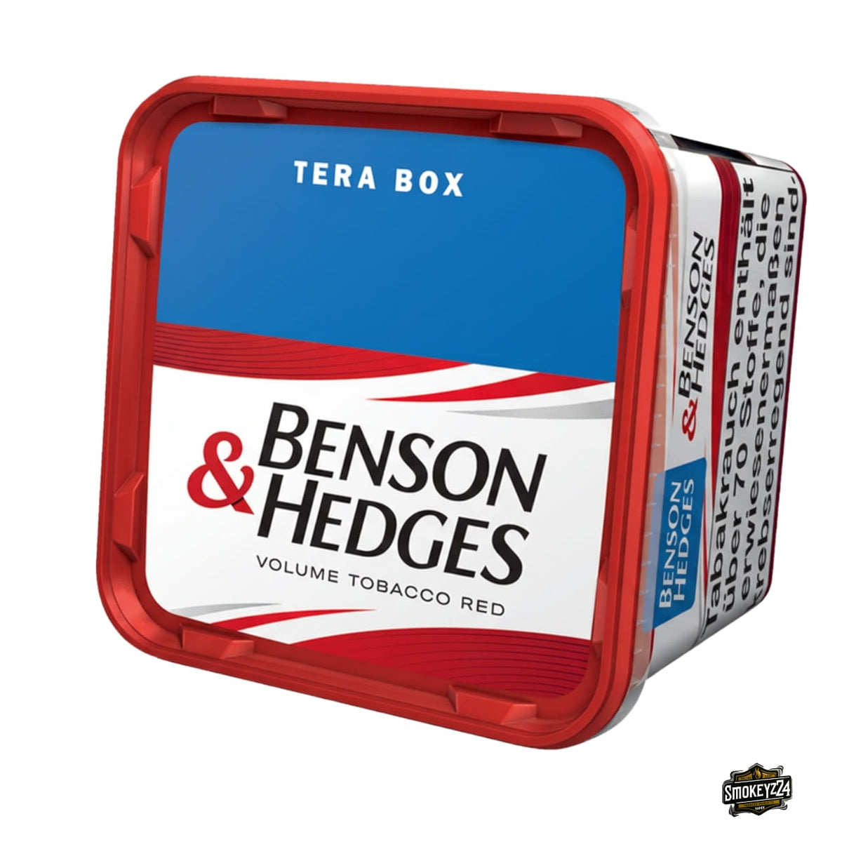 Benson & Hedges Volume Red 300g Tera Box Vorderseite liegend - neues Design