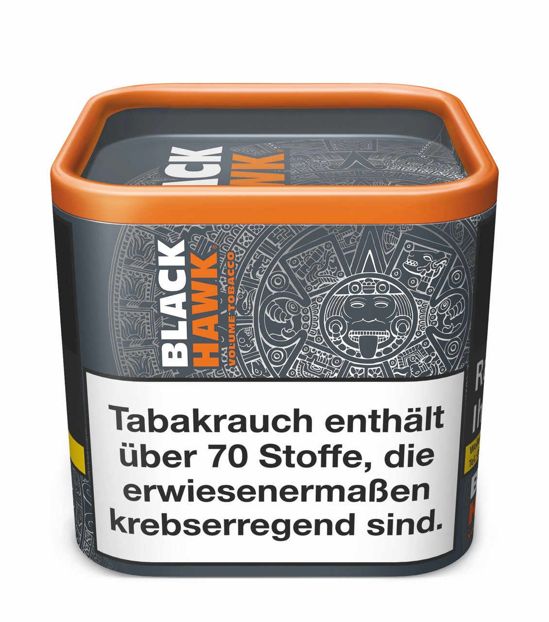 Black Hawk Volumentabak 30g Dose – kräftiger American Blend Stopftabak in praktischer Frischeverpackung