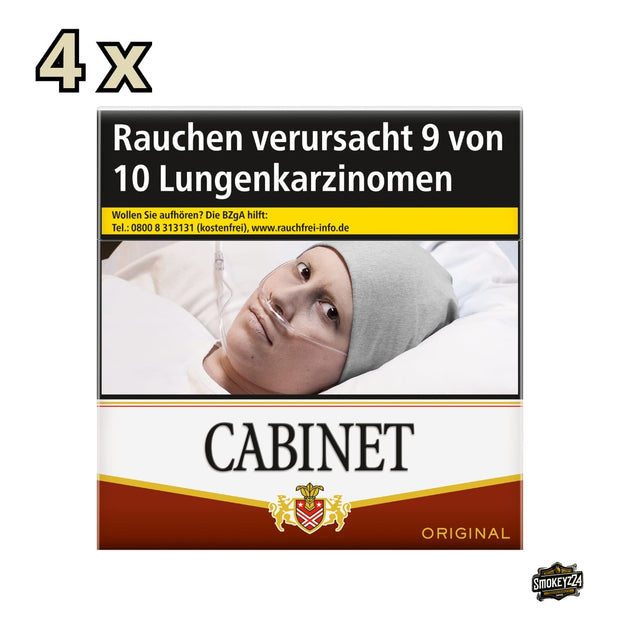 Cabinet Original Schachtel 4x mit 40 Zigaretten