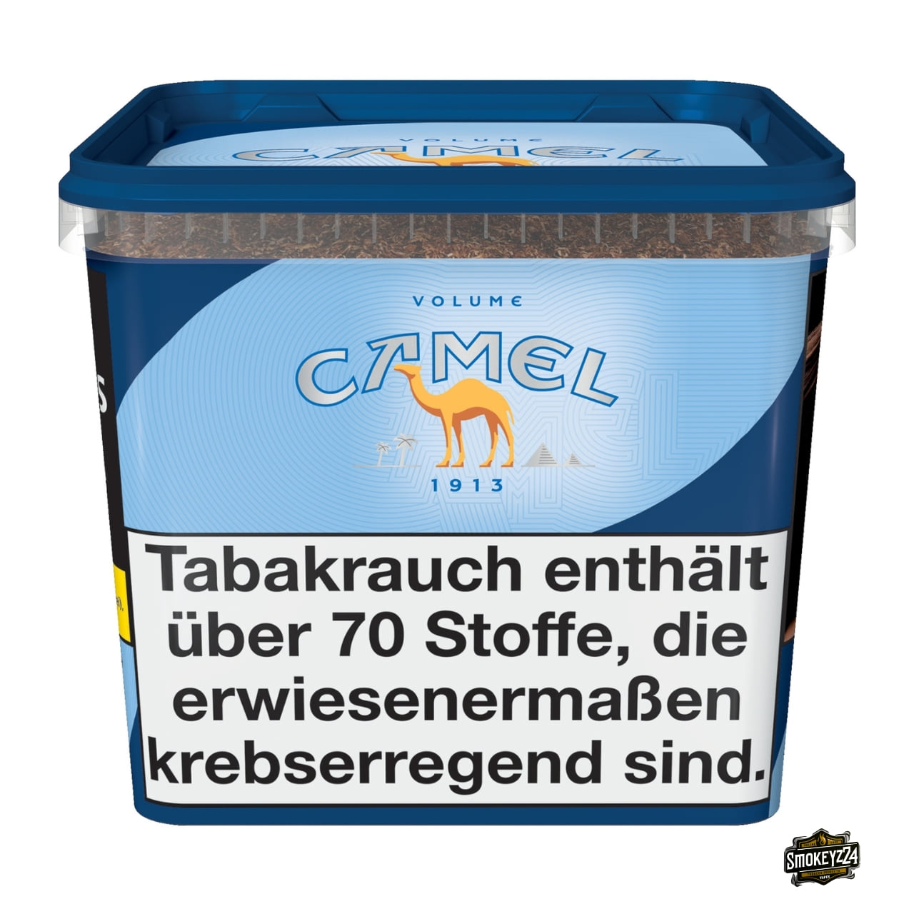 Camel Volume Blue Volumentabak 285g Eimer stehend