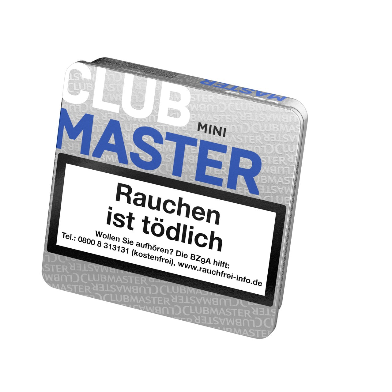 Clubmaster 280 Mini Blue – Seitenansicht der milden Mini-Zigarillos