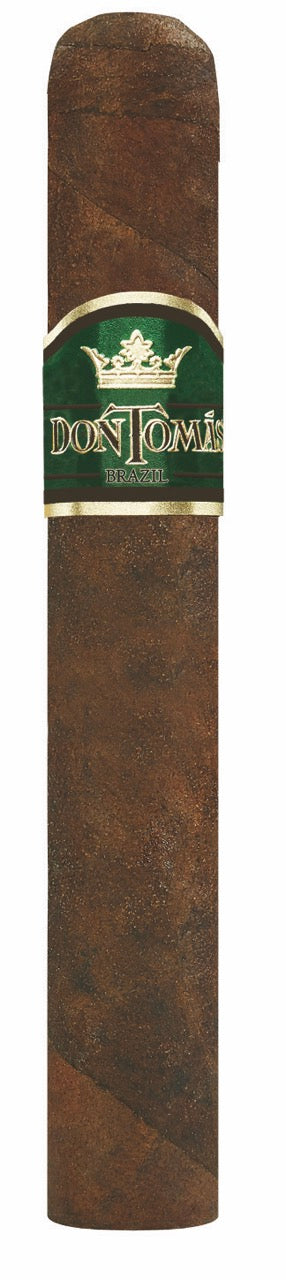 Einzelne Don Tomas Brazil Rothschild Zigarre, dunkles Deckblatt, Format Rothschild, luxuriöse Präsentation