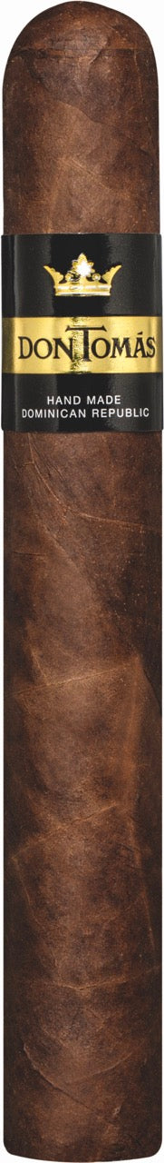 Don Tomas Dominican Toro Zigarre einzeln, Maduro-Deckblatt, schwarz-goldene Banderole