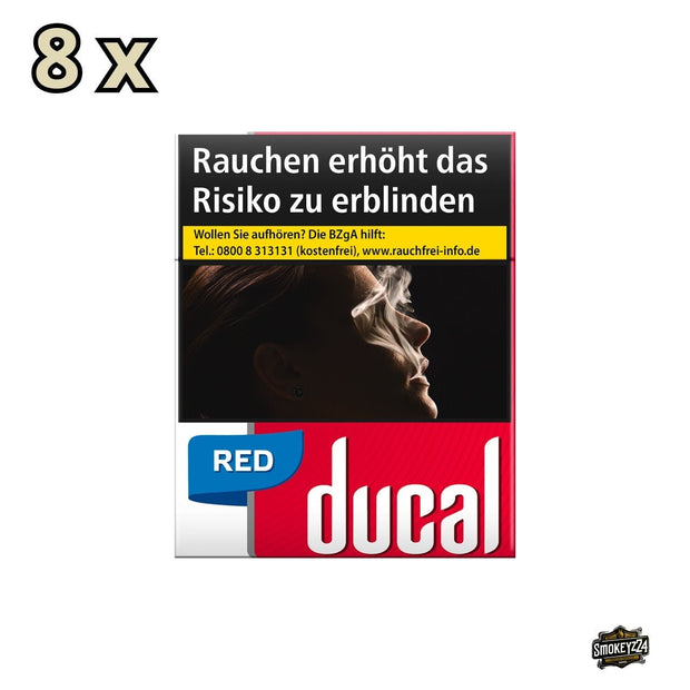 Ducal Red Zigaretten rot - Stange 8x23 Stk. - Smokeyz24