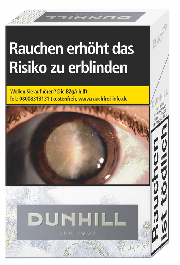 Dunhill White KS Schachtel – Dezente King Size Zigaretten für milden Genuss