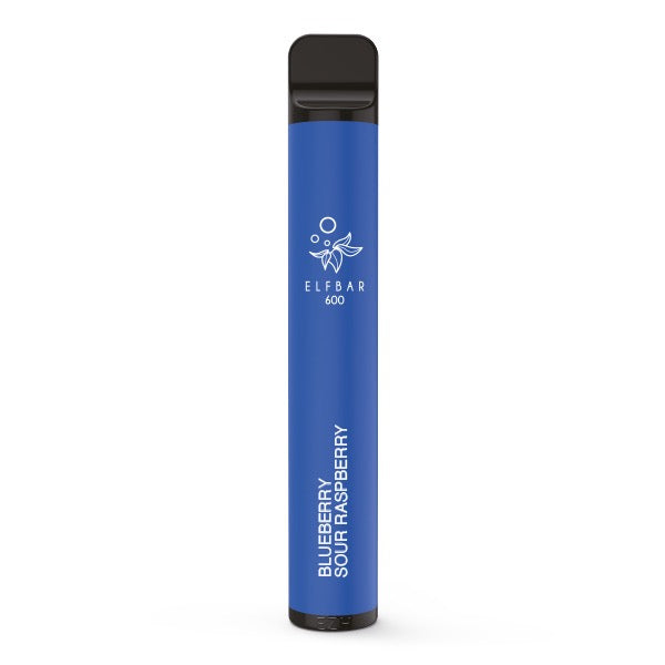 Elfbar V1 600 Blueberry Sour Raspberry 20mg – handliche E-Zigarette für bis zu 600 Züge