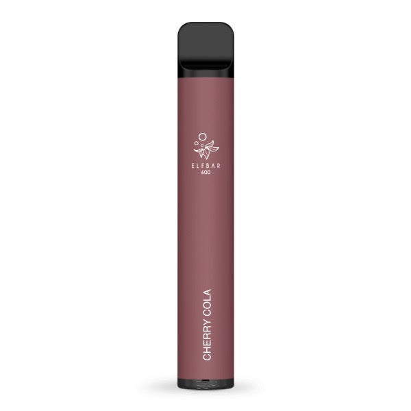 Elfbar V1 600 Cherry Cola 20mg – kompakte Vape mit bis zu 600 Zügen.
