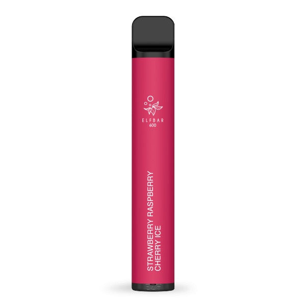 Elfbar V1 600 Strawberry Raspberry Cherry Ice 20mg – Kompakte Einweg-Vape mit fruchtig-kühler Note