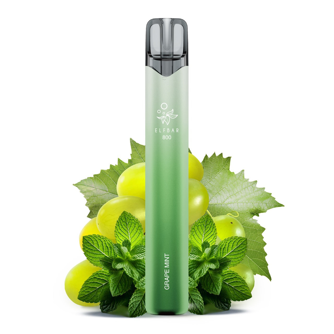 Elfbar 800 Grape Mint Nikotinfrei Einweg Vape mit Trauben und Minze