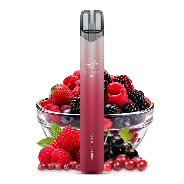 Elfbar 800 Mixed Berries Nikotinfrei Einweg Vape mit gemischten Beeren