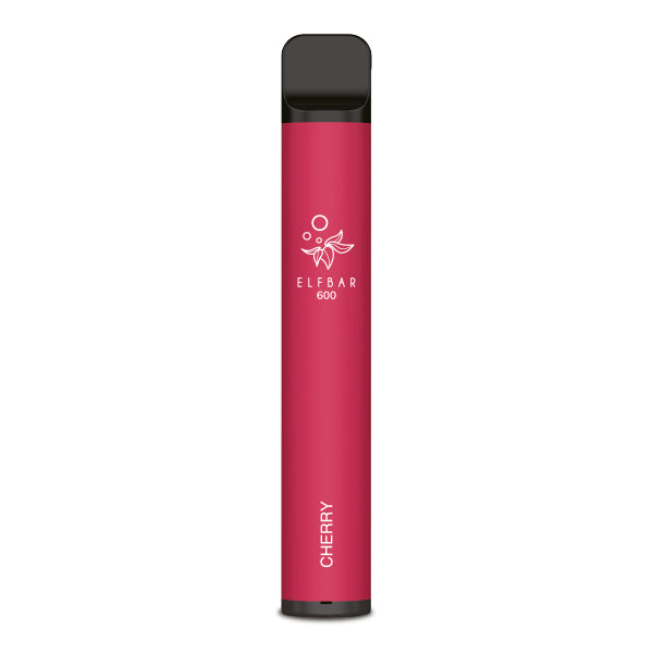 Freigestellte Elfbar 600 V1 Cherry E-Zigarette
