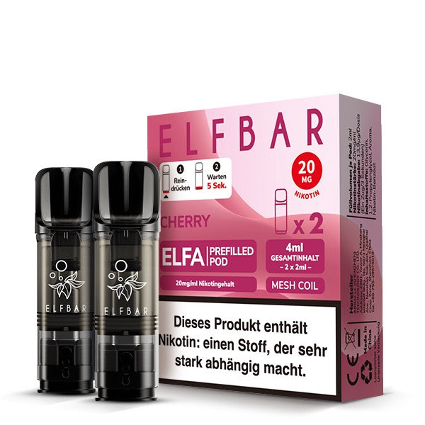 Elfbar Elfa Pods Cherry 20mg – Fruchtige Kirsch-Pods