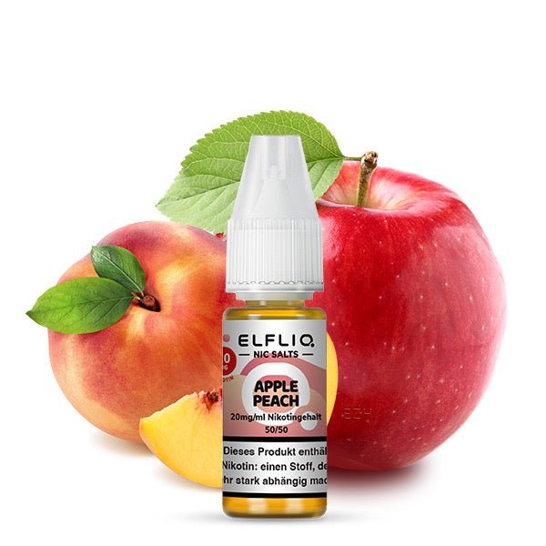 Elfliq Apple Peach 20mg – Fruchtige Mischung aus saftigem Apfel und reifem Pfirsich