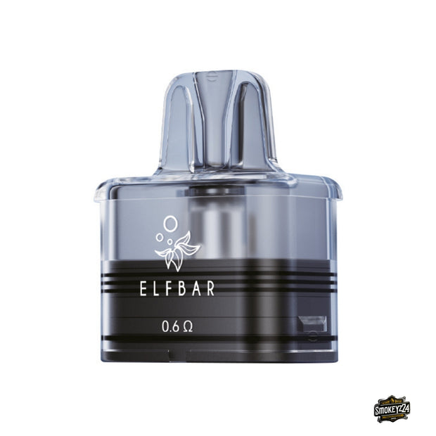 Elfbar ELFX MEGA Refillable Pod 0.6 Ohm - 5ml Leerpod mit Dual Mesh Coil, einzeln freigestellt