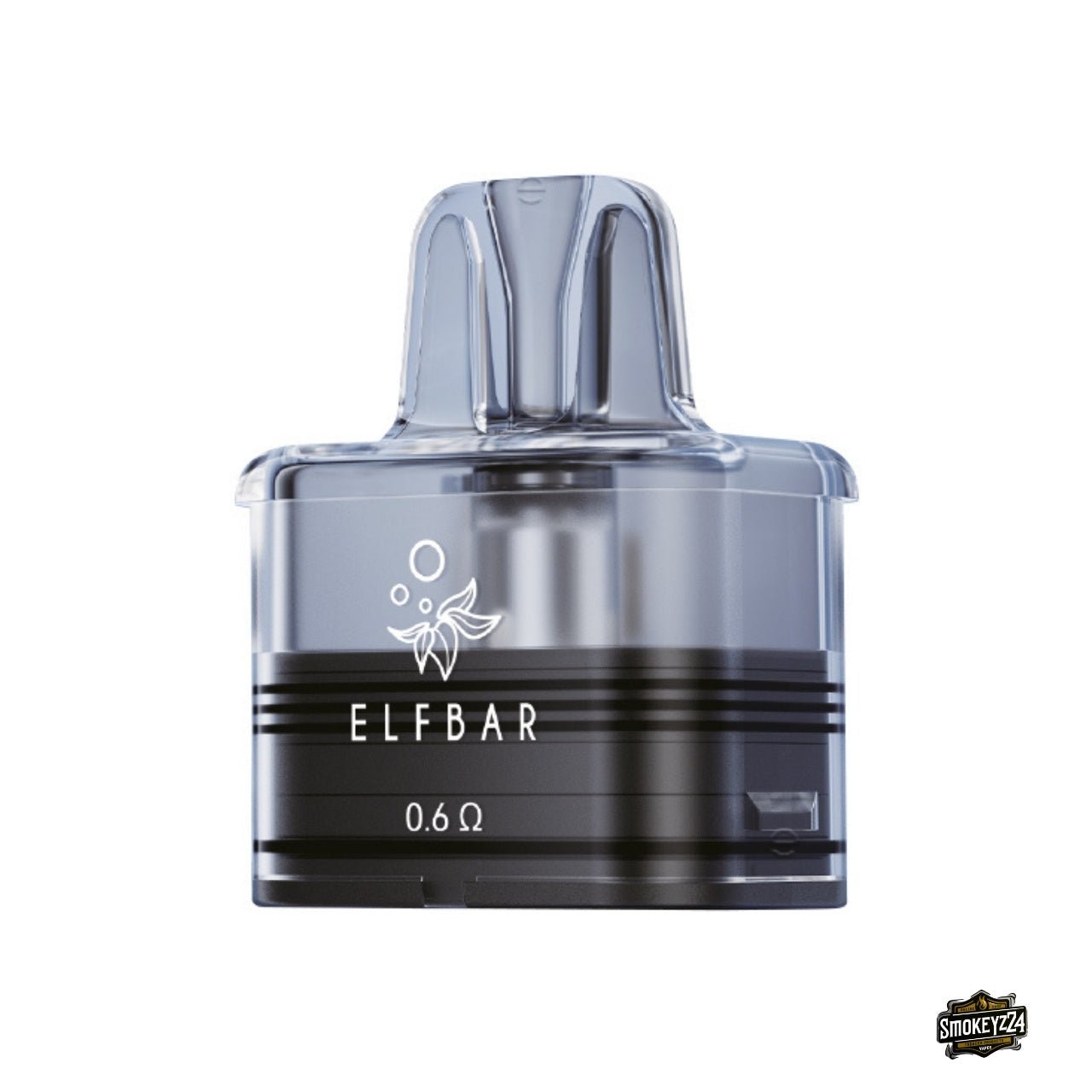 Elfbar ELFX MEGA Refillable Pod 0.6 Ohm - 5ml Leerpod mit Dual Mesh Coil, einzeln freigestellt