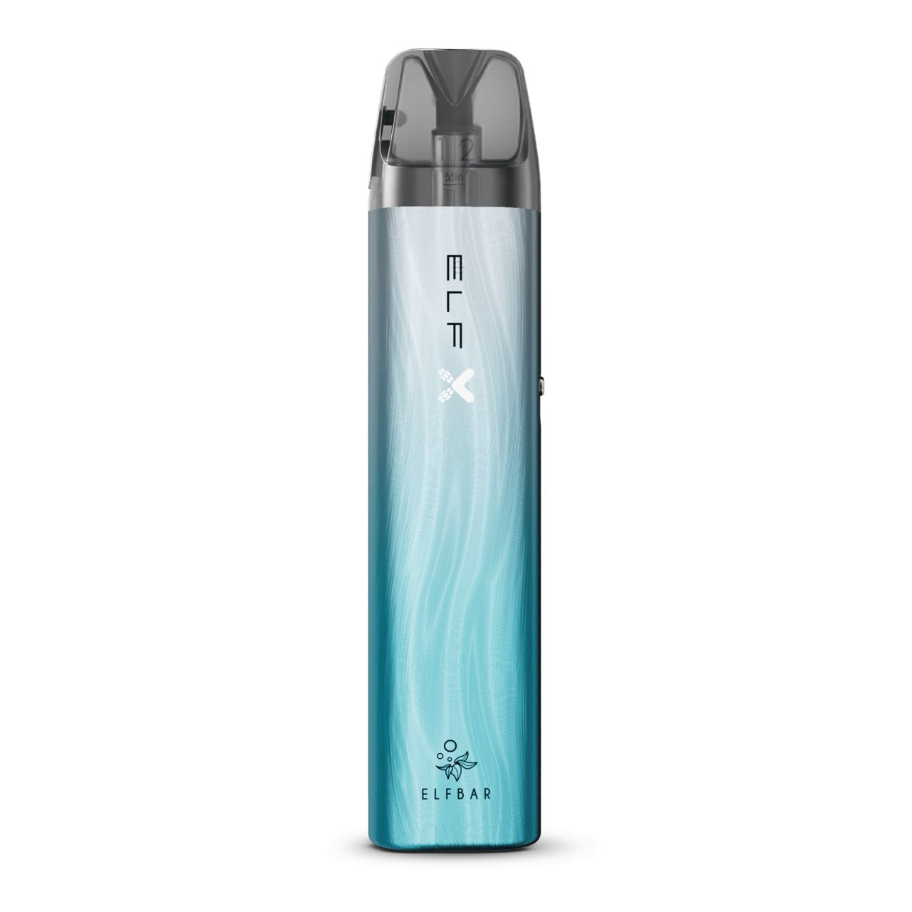 Elfbar ELFX Refillable Kit - Silver Blue Gerät ohne Verpackung