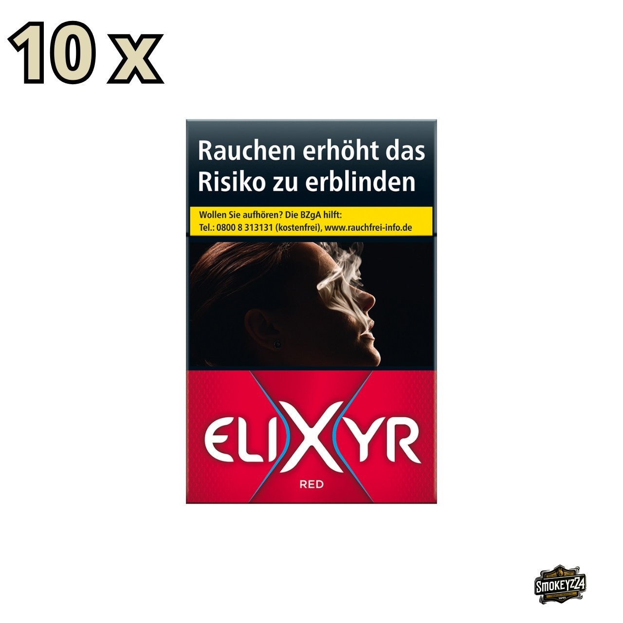 Elixyr Red Zigaretten rot - Stange 10x20 Stk. - Smokeyz24