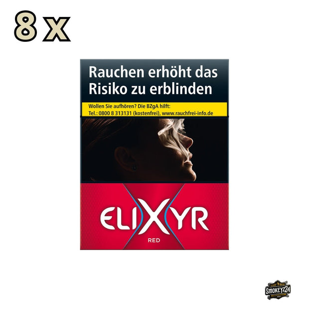 Elixyr Red Zigaretten rot - Stange 8x25 Stk. - Smokeyz24