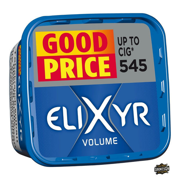 Elixyr Volume Blue Volumentabak 245g Box mit blauem Deckel und Good Price Aufdruck