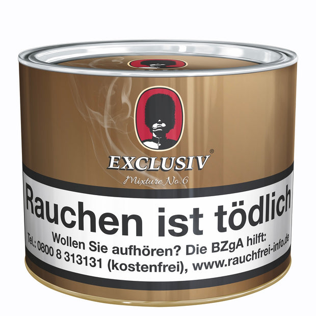 Exclusiv Mixture No.6 Sherry & Cherry Pfeifentabak 100g – Fruchtige Mischung mit Sherrynote für vollmundigen Pfeifengenuss.