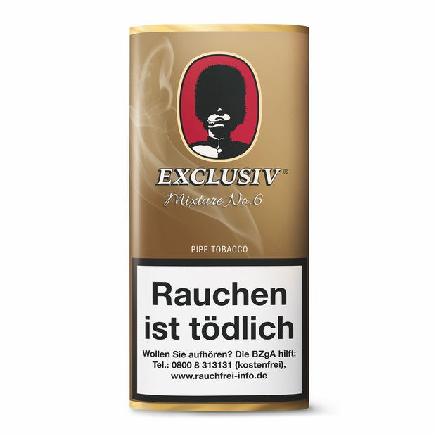 Exclusiv Mixture No.6 Sherry & Cherry Pfeifentabak 50g – Aromatische Mischung mit spanischem Sherry und fruchtigem Kirschgeschmack.