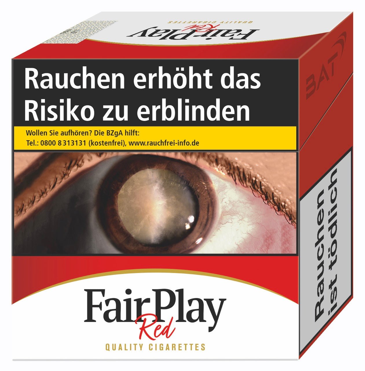 Fair Play Red Zigaretten Hercules - Stange 3x60 Stück - Smokeyz24