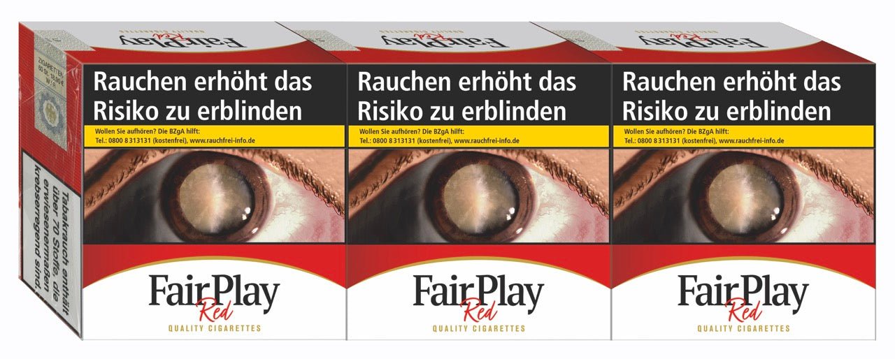 Fair Play Red Zigaretten Hercules - Stange 3x60 Stück - Smokeyz24
