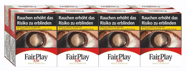 Fair Play Red Zigaretten XXL - Stange 8x22 Stück - Smokeyz24