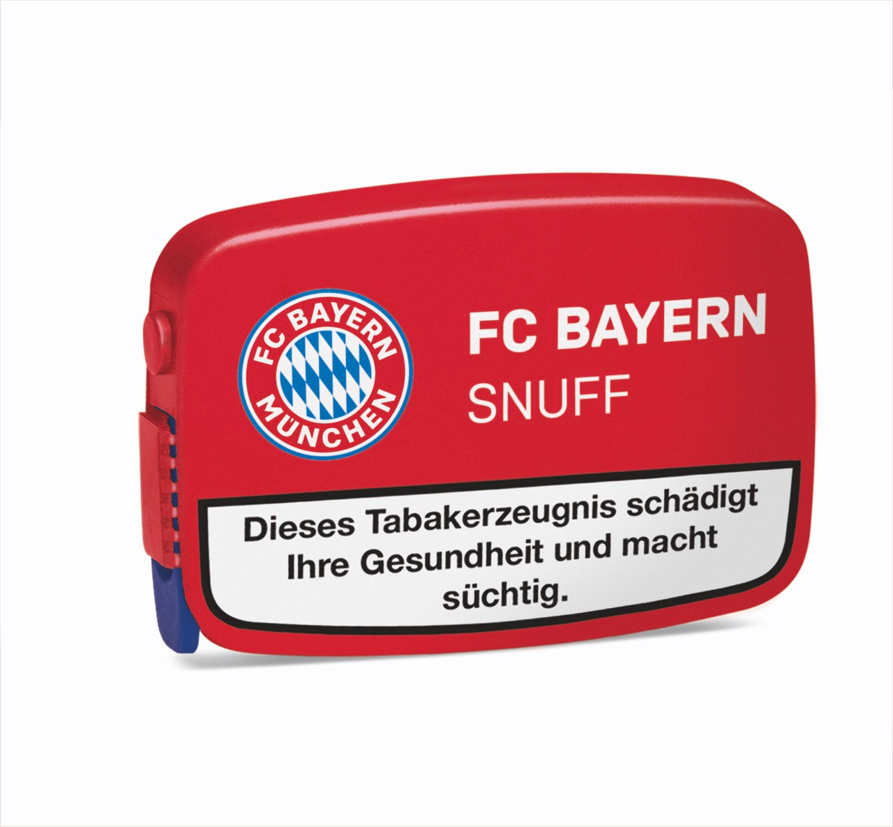 FC Bayern Snuff – Frischer Menthol-Schnupftabak mit feiner Fruchtnote in der praktischen 10g-Box von Pöschl Tabak.