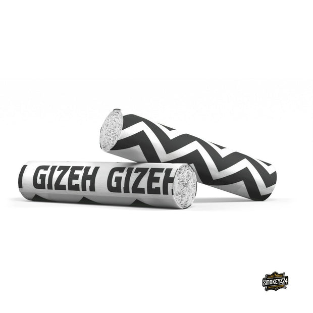 GIZEH ProCell Active Filter 6mm Black - zwei ausgepackte Aktivkohlefilter nebeneinander