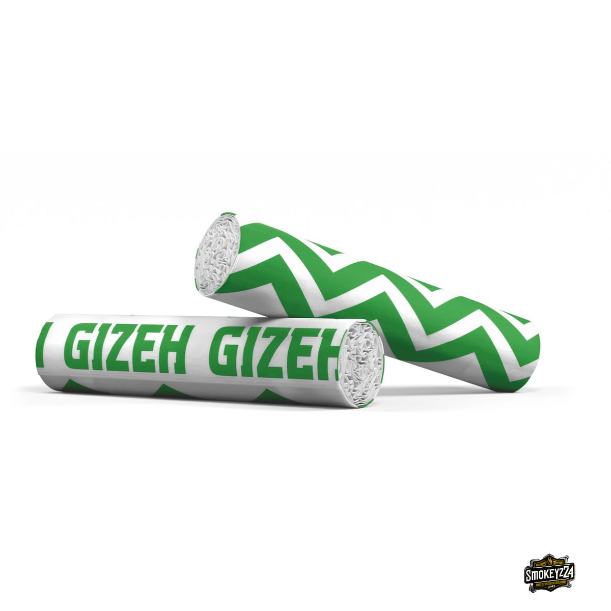 GIZEH ProCell Active Filter 6mm Green - einzelner Aktivkohlefilter im grünen Design