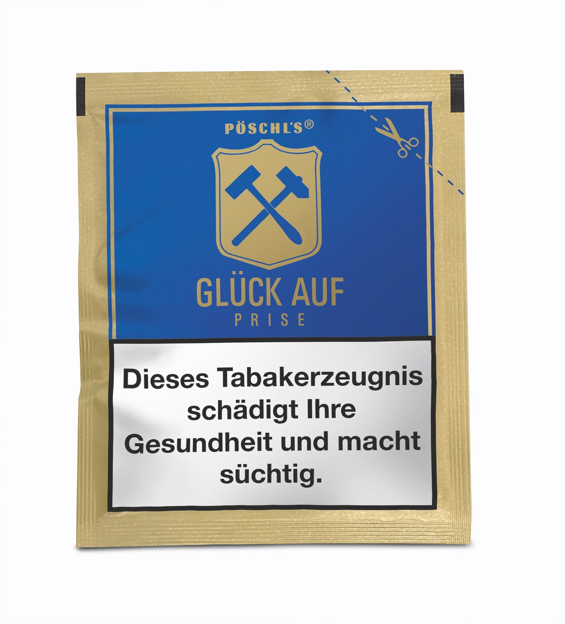 Glück auf Prise Schnupftabak 10g – starker Menthol-Snuff, nach englischer Art, ideal für Bergleute und Menthol-Liebhaber.