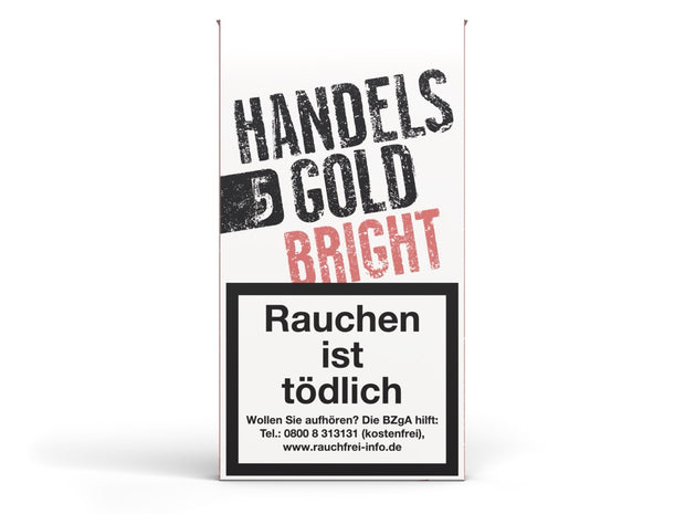 Handelsgold Bright Red 203 Zigarillos – 5er Packung, frontal fotografiert