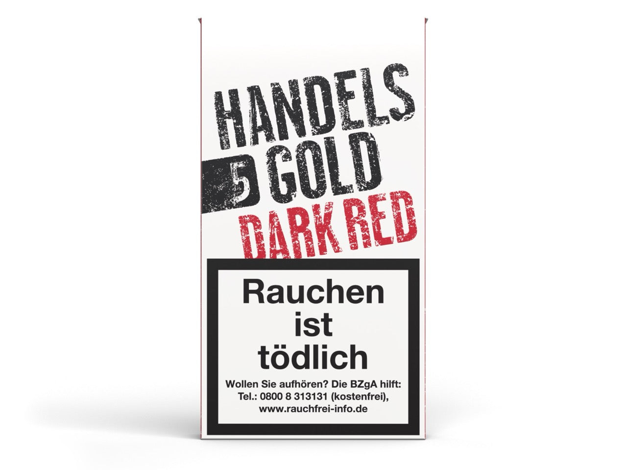 Handelsgold Dark Red 213 Zigarillos – 5er Packung, frontal fotografiert