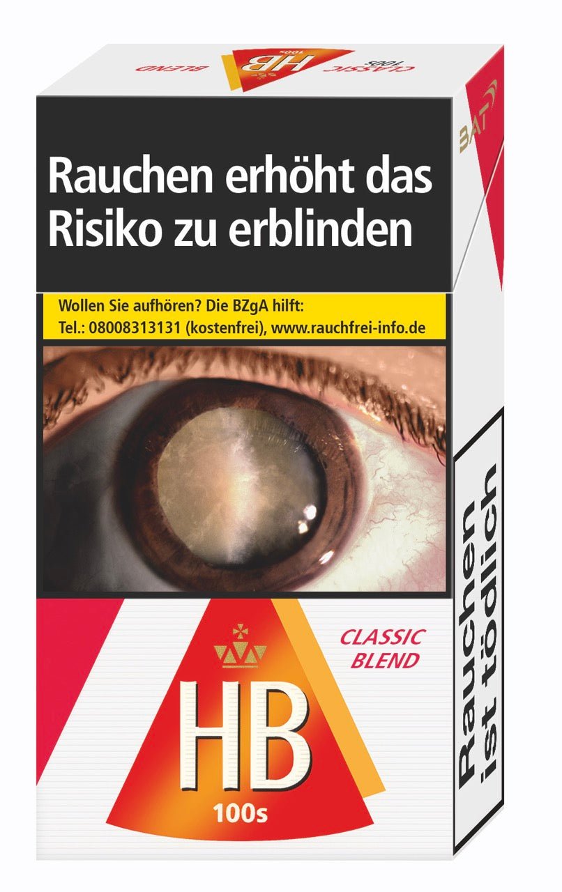HB Classic Blend 100 er Zigaretten - Stange 10x20 Stück - Smokeyz24