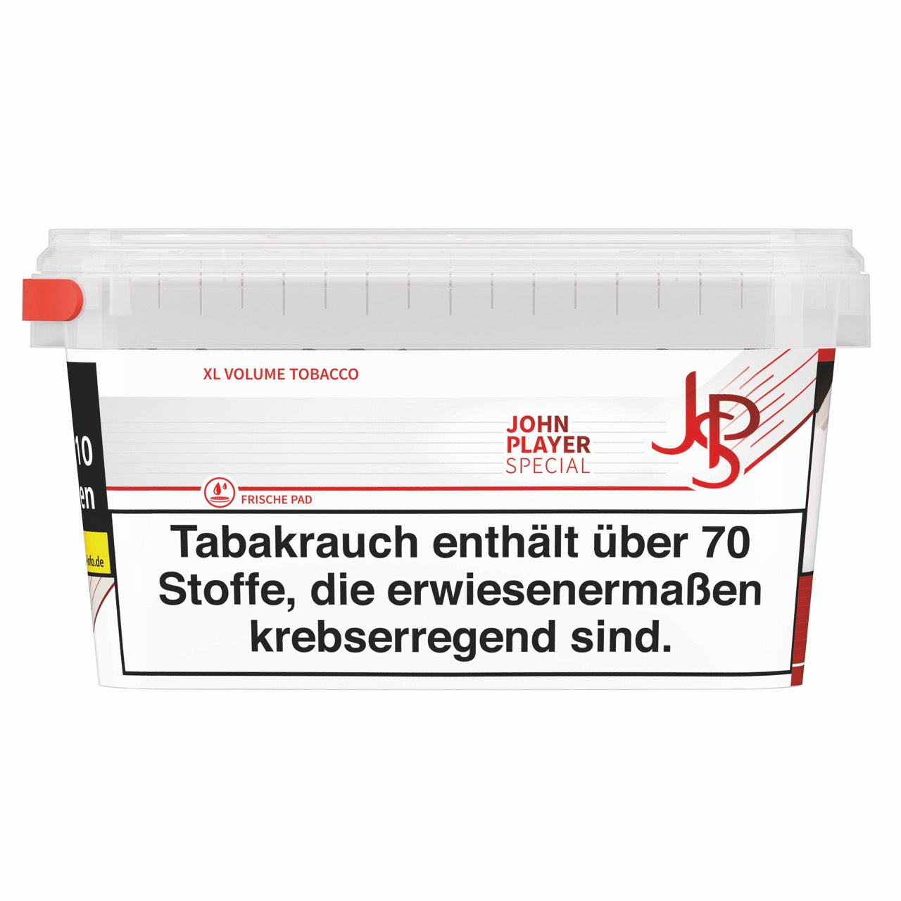 JPS Red Volumentabak 130g Box in rot mit American Blend Tabakmischung