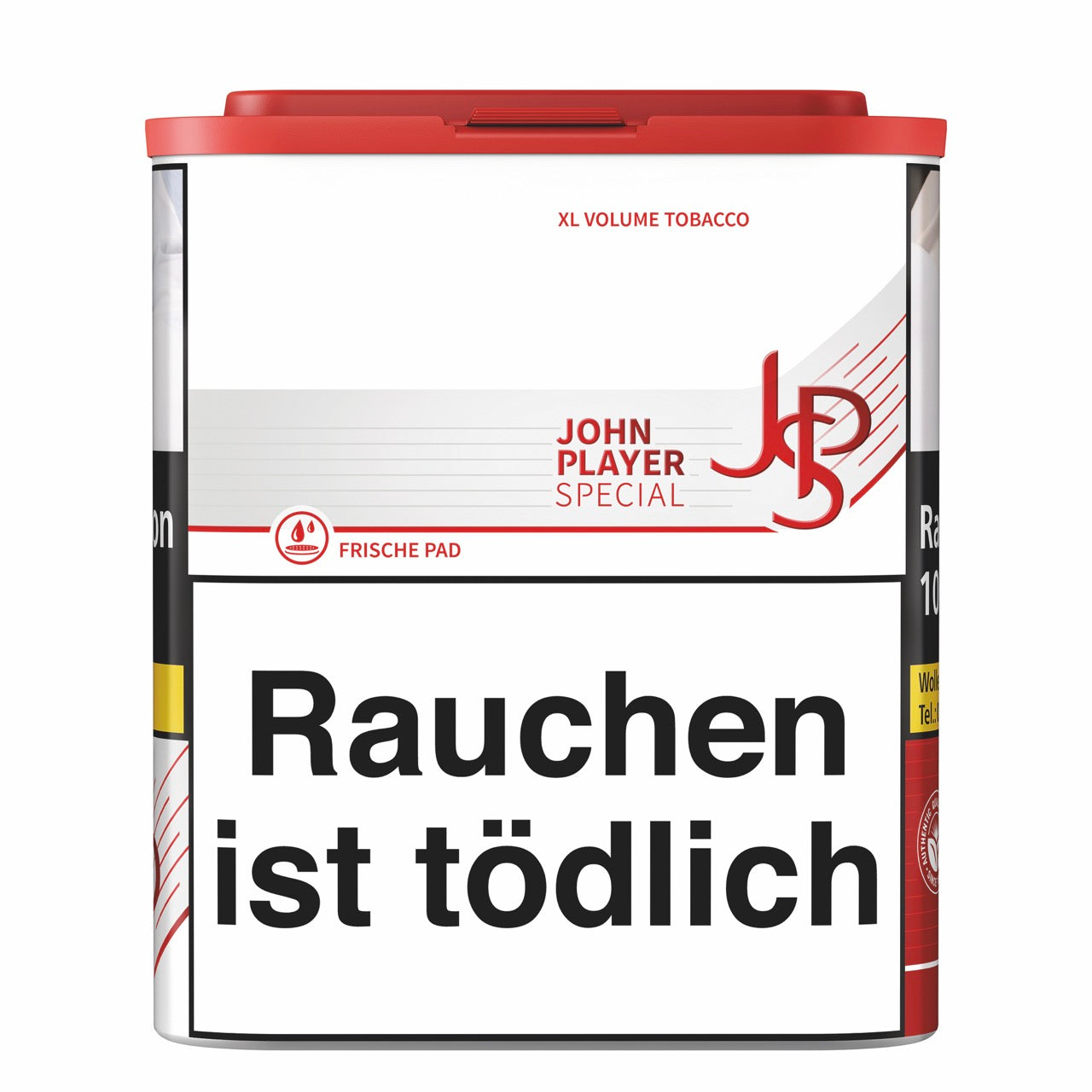JPS Red XL Volumentabak 36g Dose rot mit klassischem American Blend