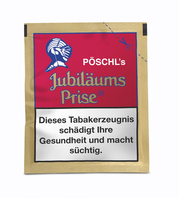 Jubiläums Prise Schnupftabak – fruchtiger Menthol-Snuff mit feinem Waldhimbeer-Aroma im klassischen English Style von Pöschl.