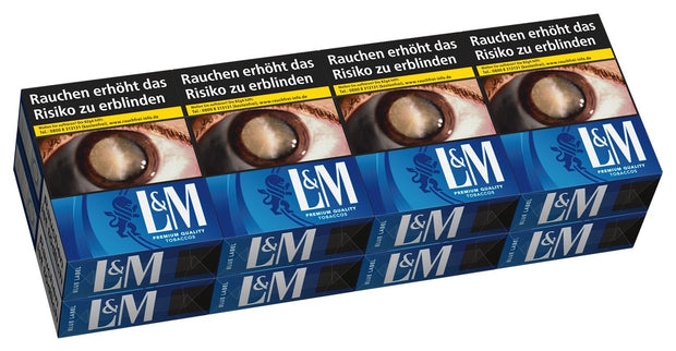 L&M Blue Zigaretten 2XL Stange – 8x30 Stück