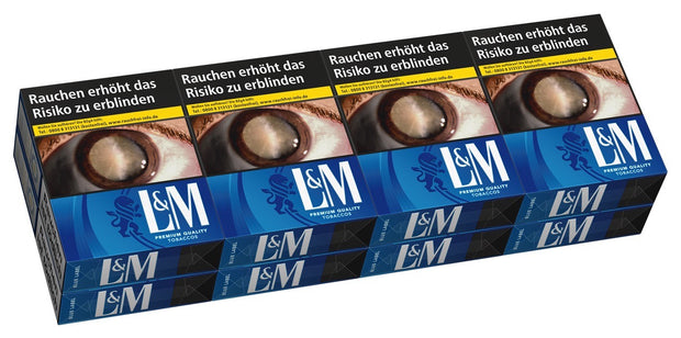 L&M Blue Zigaretten Stange – 8x26 Stück im XL-Format