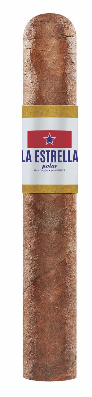 Einzelne La Estrella Polar Rothschild Zigarre, freigestellt