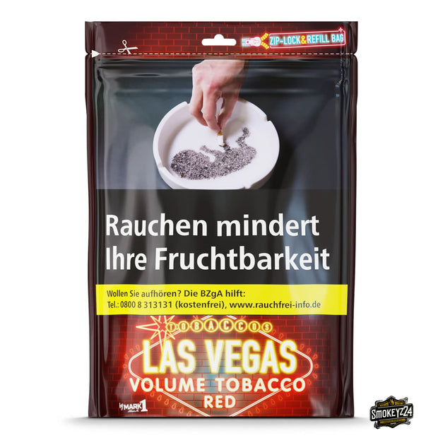 Las Vegas Red Stopftabak 250g Beutel von vorne
