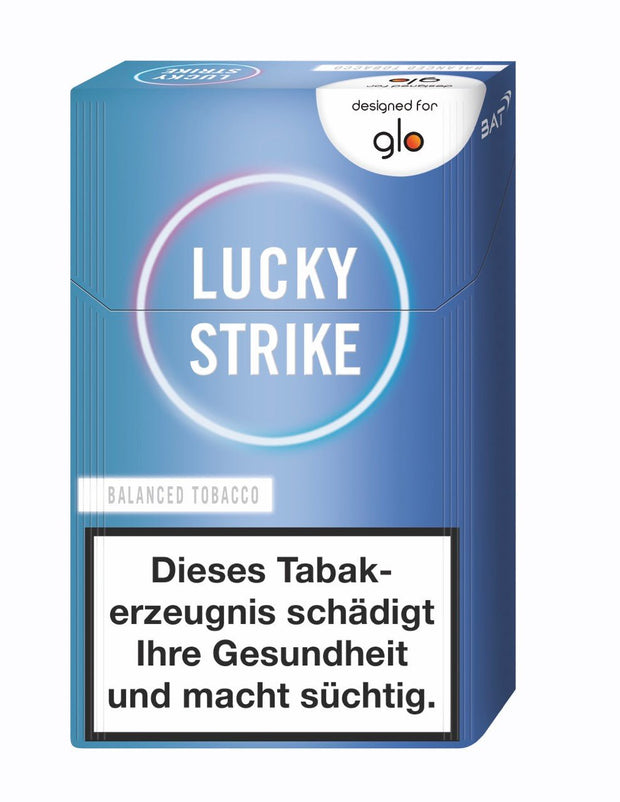 Lucky Strike for glo Balanced Tobacco - Stange 10x20 Stück - Smokeyz24