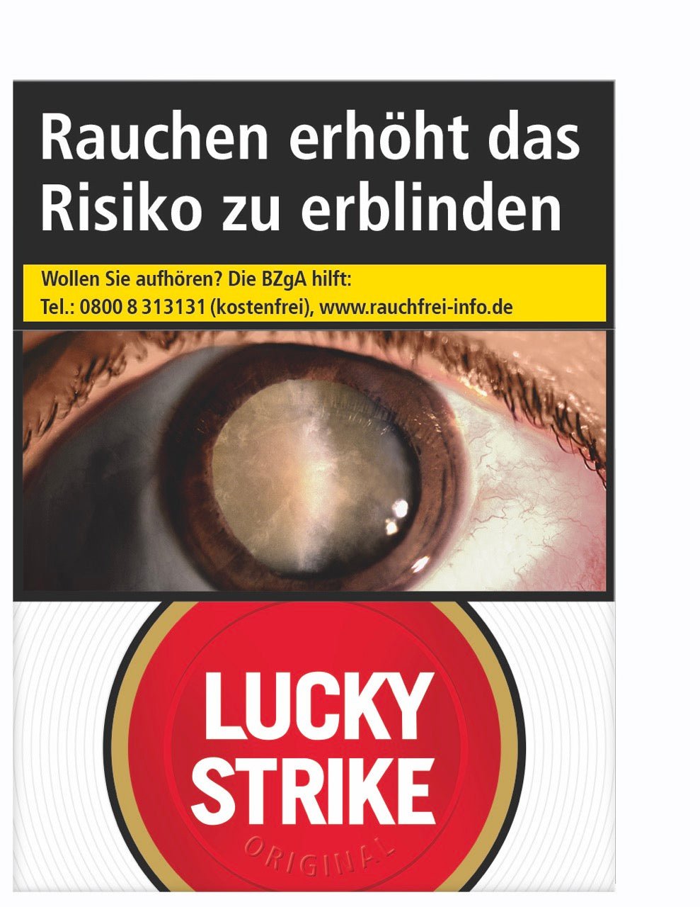 Lucky Strike Red Rot Zigaretten Giga - Stange 12x22 Stück - Smokeyz24