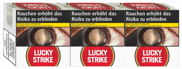 Lucky Strike Red Rot Zigaretten Hercules - Stange 3x60 Stück - Smokeyz24