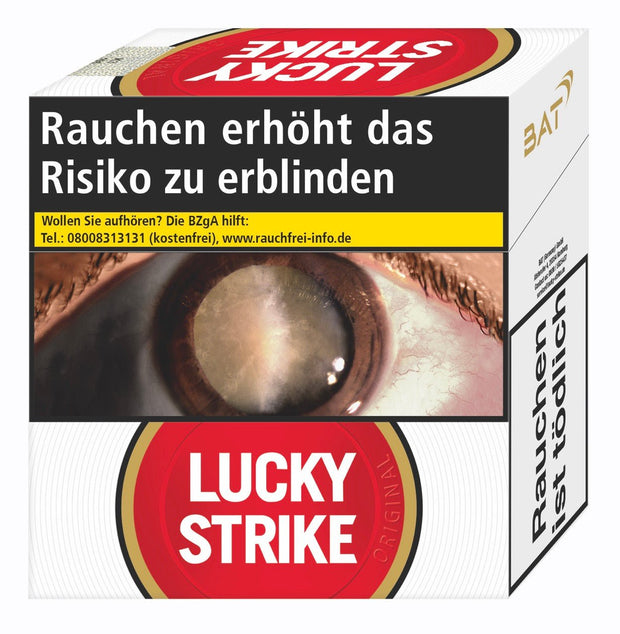 Lucky Strike Red Rot Zigaretten Hercules - Stange 3x60 Stück - Smokeyz24
